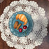 Damanni Beige Cotton Handmade Crochet Lace Tablecloth Doilies Table Overlay,Round,16 Inch,2PCS...