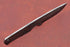 Straight Back Blank Blade Skinning Knife, 8 inches Long Hand Forged Damascus Steel 4" Scale Space with 3 Pin Hole & an Inserting Hole Space 3.5 in...