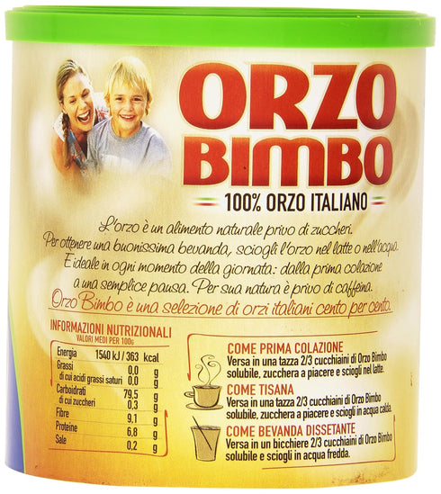 Orzo Bimbo "Solubile" 120g Jar...