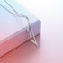 DAOCHONG S925 Sterling Silver Mens Womens Bow Arrow Couple Lovers Pendant Bff Friendship Best Friend Necklace Matching Valentine Day Gift for Wome...