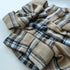 Soft Casual Dog Plaid Shirt,Gentle Dog Western Shirt Pet Clothes, Dog Cotton Shirt with Bow Tie for Wedding,Christmas Costumes (Large, Dark Khaki)...