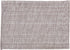 Sweet Home Collection 100% Cotton Placemats for Dining Room Rectangle Two Tone Woven Fabric 13" x 19" Soft Durable Table Mat Set, Set of 6, Gray...