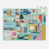 Galison Tools for Creative Business – 1000 Piece Puzzle Fun and Challenging Activity with Bright and Bold Artwork of Inspirational Stationery Supp...