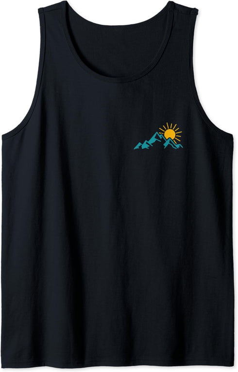 Mountain Hiking Rock Climbing Camping Outdoor Hiker Camper Tank Top...