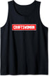 Craftswoman Female Carpenter Construction Tool Lover Gift Tank Top...