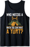 Glamper Nature Lover Mountains Camping Gear Glamping Tank Top...