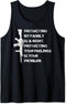 Protecting my family is a right pro 2A tee AR15 gun owner Tank Top...