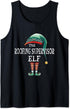 Roofing Supervisor Elf Job Christmas Tank Top...