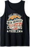 Funny Camper Gear Camping Accessories For Beer Lovers Tank Top...