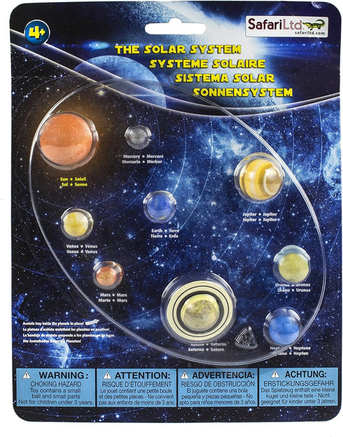 Safari Ltd. The Solar System Set - Educational Space Toys for Astronomy Learning, Boys, Girls & Kids Ages 4+...