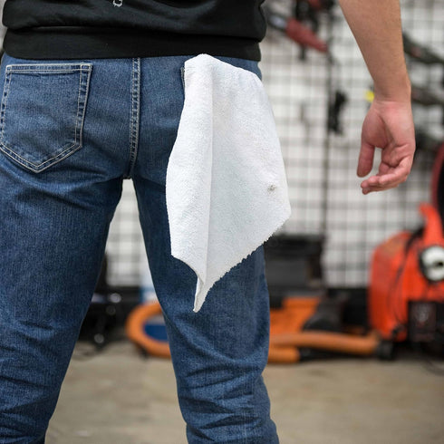 Chemical Guys MIC_801_03 Monster Edgeless Microfiber Towel, White (16 in. x 16 in.) (Pack of 3)...