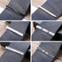 FUNRUN JEWELRY 12PCS Mens Tie Clips Set Black Tie Bar Clip for Regular Ties Necktie Wedding Business Clips with Gift Box...