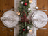 DII Holiday Dining Table Linen Metallic Fabric Kitchen Décor, Christmas Table Runner, 14x72, Silver Holiday Collage...