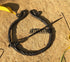 Large Twisted Penannular Brooch Cloak Pin Black...