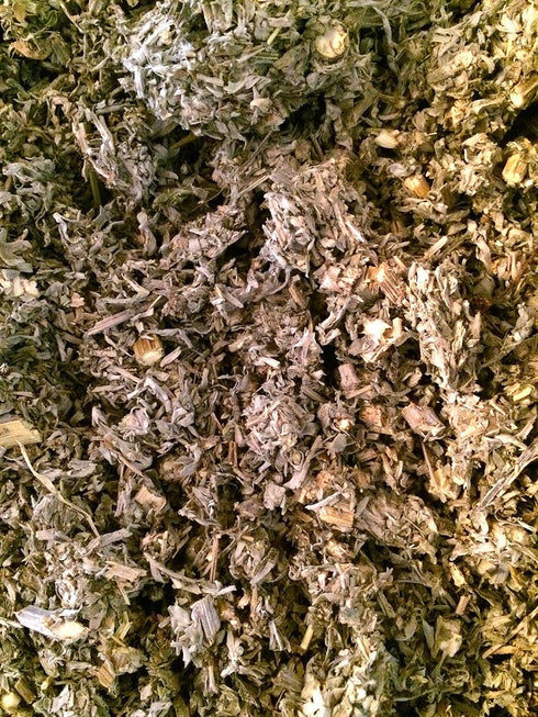 Organic Bio Herbs Premium Dried Wormwood (Artemisia vulgaris) | 100% Natural & Hand-Harvested | Ideal for Herbal Tea, Tinctures, & Infusions | Non...