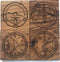 Airplane Coasters, Aviation Drink Coasters – Airplane Décor & Gifts for Pilots - Engraved Coasters for Airplane Lovers or Airplane Pilot Gifts – A...