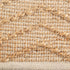 DII Woven Rugs Collection Hand-Loomed Jute, 2x3', Off-White Chevron...