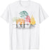 Colorful Trees Wildlife Nature Outdoor Reflection Forest T-Shirt...