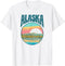 Retro Alaska Vintage Mountains & Lake Outdoors Graphic T-Shirt...