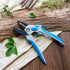 Anvil Pruning Shears - 8" Garden Shears Pruning, Heavy Duty Garden Clippers Handheld with Blue Adjustable Grip, Gardening Pruners Tool for Trimmin...