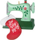 Hallmark Keepsake Sewing Machine Christmas Ornament 2023, "Sew Very Merry!" Gift for Quilters, Crafters, Grandma, Mom...