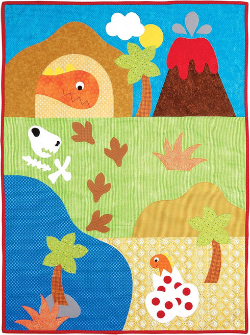McCall's Patterns Dinosaur Plush Toys and Appliqued Quilt...