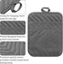 GROBRO7 5Pack Pocket Pot Holders Cotton Heat Resistant Potholder Multipurpose Hot Pads Machine Washable Oven Mitts Cooking Pads Bulk for Daily Kit...