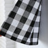 3 Pc Cotton Classic Country Farmhouse Kitchen Window Curtain -Black & White Buffalo Check Tier & Valance Set, 54" x 18" / 27" x 36"...