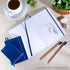 Pentalic 6" x 8" Pocket Sketchbook Traveler Journal, 160 Pages, Royal Blue...