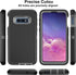 Galaxy S10E Case: 3-in-1 Shockproof Heavy Duty Protection, 2 Nano Explosion-Proof Films, Black/Grey...