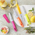 Paring Knives, Stainless Steel Paring Knife Set with Cover, 3.6 inch Pairing knife, Ultra-Sharp Small Kitchen Knife, Great for Fruit and Vegetable...