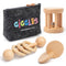 Montessori Toys for Babies 0-6 Months and 6-12 Months - Eco-Friendly Wooden Baby Toy for Sensory Stimulation, Skill-Building, and Cognitive Growth...
