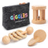 Montessori Toys for Babies 0-6 Months and 6-12 Months - Eco-Friendly Wooden Baby Toy for Sensory Stimulation, Skill-Building, and Cognitive Growth...