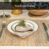 Chardin Home Eco-Friendly Natural Jute/Hemp Placemats 13''x''19, Set of 4 Natural/Beige Table Mats | Perfect for Holidays, Thanksgiving, Christmas...