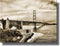 Golden Gate Bridge San Francisco, Wall Art Decor on Stretched Canvas, Ready to Hang!....