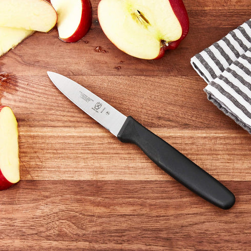Mercer Culinary M23900P Millennia Black Handle, 3-Inch Slim, Paring Knife...