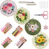 Bonroy 4 Sets Embroidery Kit for Beginners,Embroidery Kit for Art Craft Handy Sewing Include Embroidery Clothes with Pattern,Embroidery Hoops, Ins...