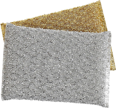 Kitchen Sponge Scrubber, Heavy Duty, Hand Friendly Scouring Sponge for Sink, Pot, Dish Washing Scrubber Non-Scratch, Kosher Sponge, by Superio (Si...