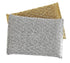 Gold and Silver Kitchen Sponge Scrubber, Heavy Duty Metallic Sink, Pot, Dish Washing Scrubber Non-Scratch, Non-Metal, Kosher Sponge, Pack of 12 (S...