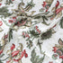 Ellis Curtain Madison Floral 58" x 15" Lined Scallop Valance, Brick...