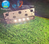 7 Inch LED Hardscape Lights, Retaining Wall Light 2W LED Step Lighting, Outdoor IP67 Waterproof, Warm White 2700K, Garden Pathway Light, 50,000 Ho...