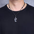 Natural Crystals Clear Quartz Chakra Stones Magatama Pendant Necklace...