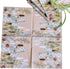 20 Counts 6.5 x 6.5 inches 3-Ply Tan Floral Decorative Napkins for Decoupage, Nature Themed Events, Eco-Friendly & Biodegradable...