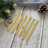 20 Pcs Acrylic Cakesicle Popsicle Sticks for Ice Creamsicle Candy Apple (Mirror Gold)...