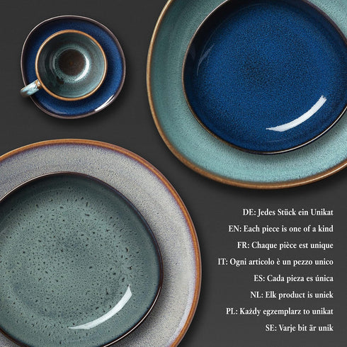 Lave gris breakfast plate...