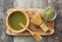 BambooWorx Matcha Whisk Set - (Chasen), Traditional Scoop (Chashaku), Tea Spoon. The Perfect Sets to Prepare a Traditional Cup of Japanese Tea, Ha...