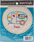 Dimensions 'Camper' Short N' Sweet Mini Embroidery Kit for Beginners, 4''......