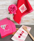DII Valentine's Day Collection Kitchen, Dishtowel Set, 18x28, Embellished Hearts, 3 Piece...