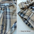 Soft Casual Dog Plaid Shirt,Gentle Dog Western Shirt Pet Clothes, Dog Cotton Shirt with Bow Tie for Wedding,Christmas Costumes (Large, Dark Khaki)...