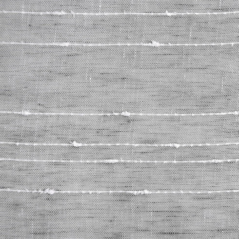 Clean Window Textured Slub Stripe Anti-Dust Allergy/Pet Friendly Sheer Curtain Panel, Gray, 52" W x 63" L (1 Panel)...